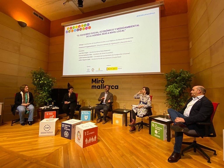 Torrejoncillo presente en las Jornadas ‘El equilibrio social, económico y medioambiental de la Agenda 2030