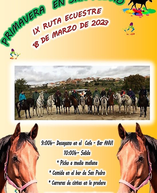 IX Ruta Ecuestre a San Pedro