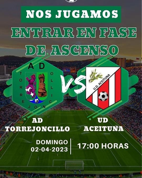 Es el momento, no hay excusa, AD Torrejoncillo necesita sentir a su afición
