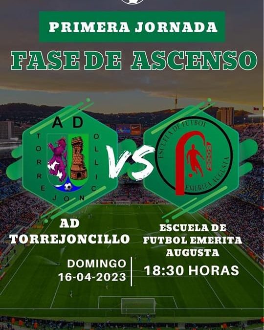 Y llega un día muy importante para el AD Torrejoncillo