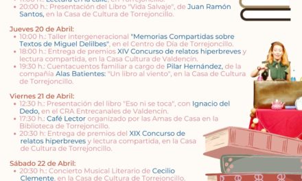 SEMANA DEL LIBRO DE TORREJONCILLO Y VALDENCÍN 2023