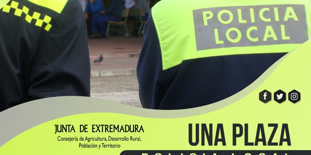 TORREJONCILLO CONTARÁ CON UNA PLAZA MÁS DE POLICÍA LOCAL