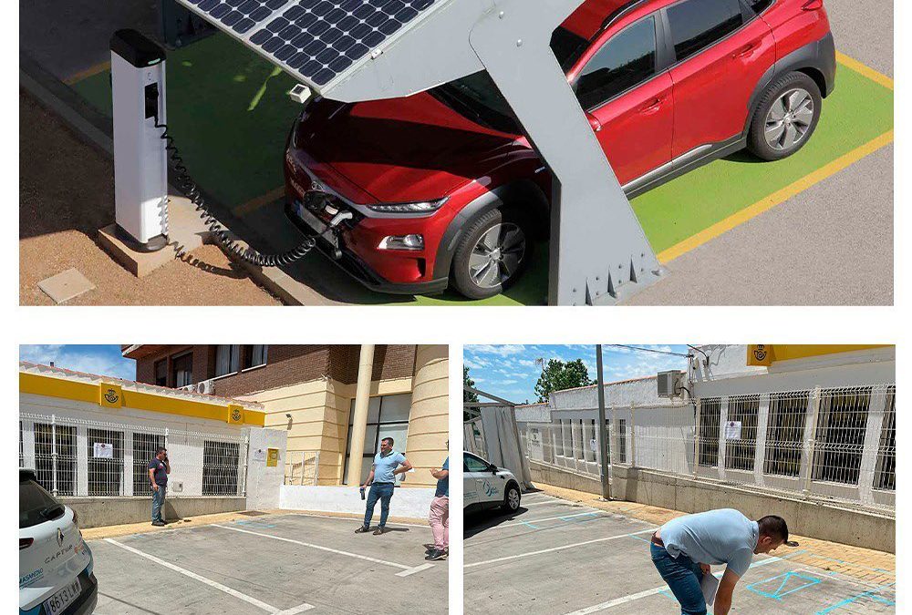 REPLANTEO DE APARCAMIENTOS ELÉCTRICOS