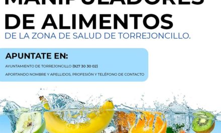 FORMACIÓN PARA MANIPULADOR DE ALIMENTOS