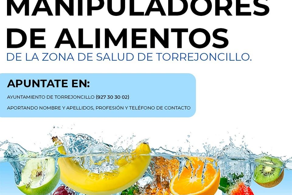 FORMACIÓN PARA MANIPULADOR DE ALIMENTOS