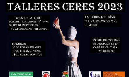 TALLERES CERES DE TEATRO GRECOLATINO 2023