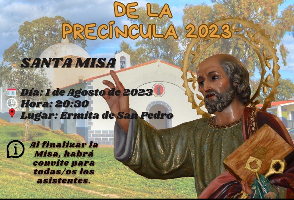 CONMEMORACIÓN DE LA PRECÍNCULA 2023