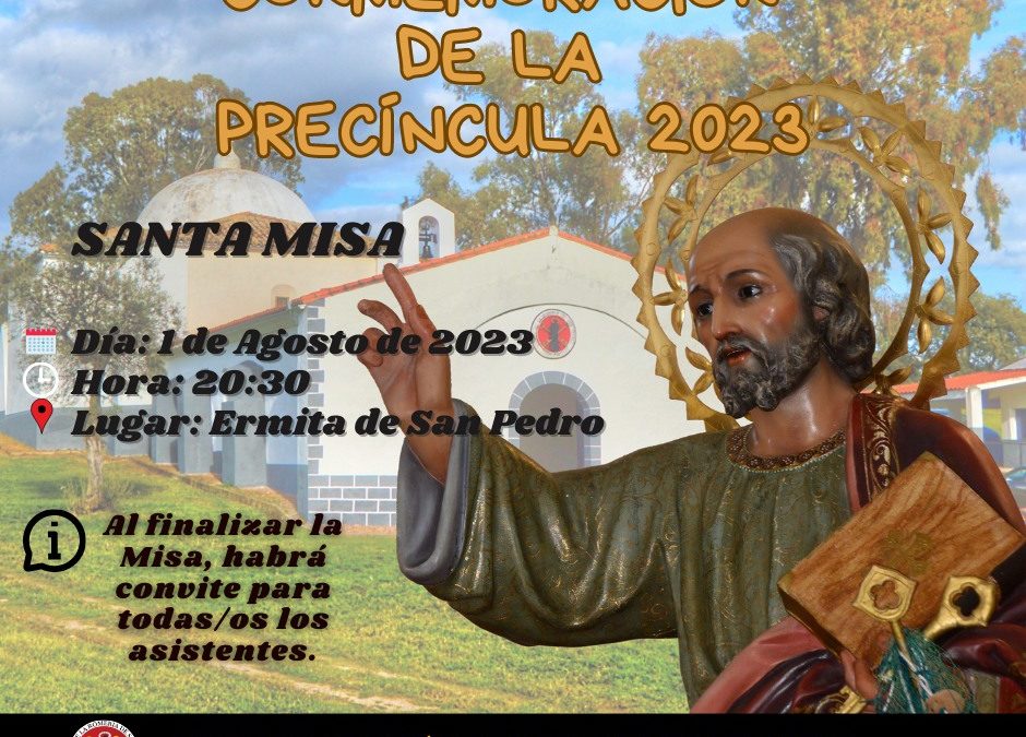 CONMEMORACIÓN DE LA PRECÍNCULA 2023