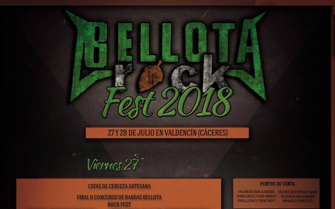III Bellota Rock Fest ya esta aquí