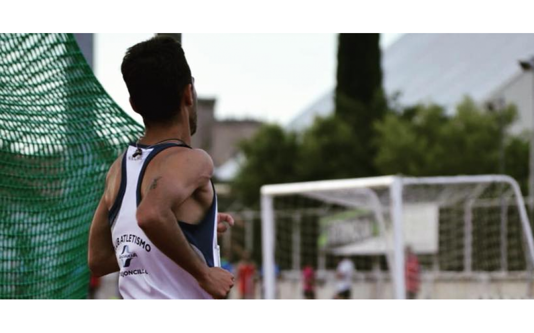 Mario Mirabel en el Campeonato de España de 3000 metros