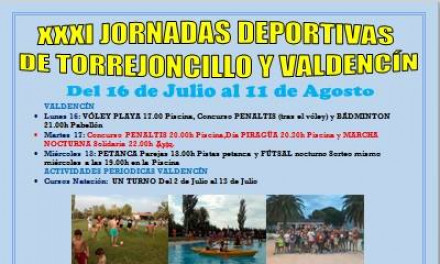 XXXI Jornadas Deportivas