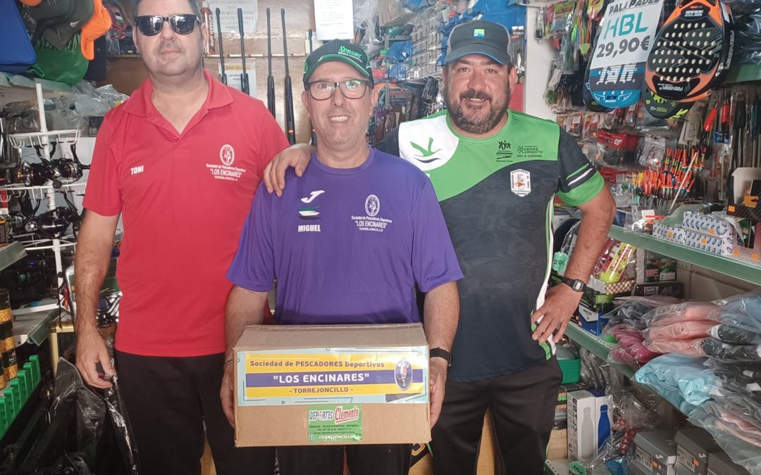 Torrejoncillano en el Campeonato de Extremadura de Pesca que además se celebra en el Pantano de Portaje