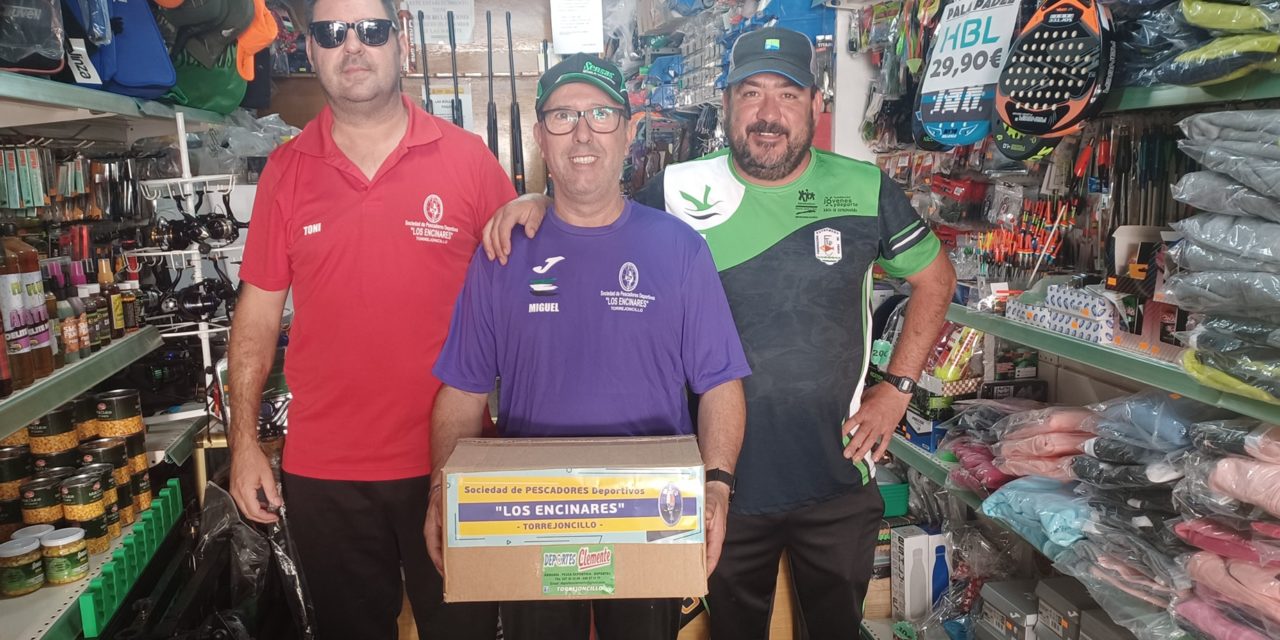 Torrejoncillano en el Campeonato de Extremadura de Pesca que además se celebra en el Pantano de Portaje