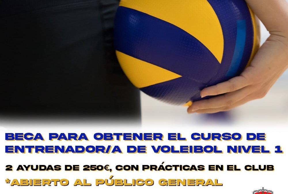 OBTÉN TU CURSO DE ENTRENADOR/A DE VOLEY BONIFICADO