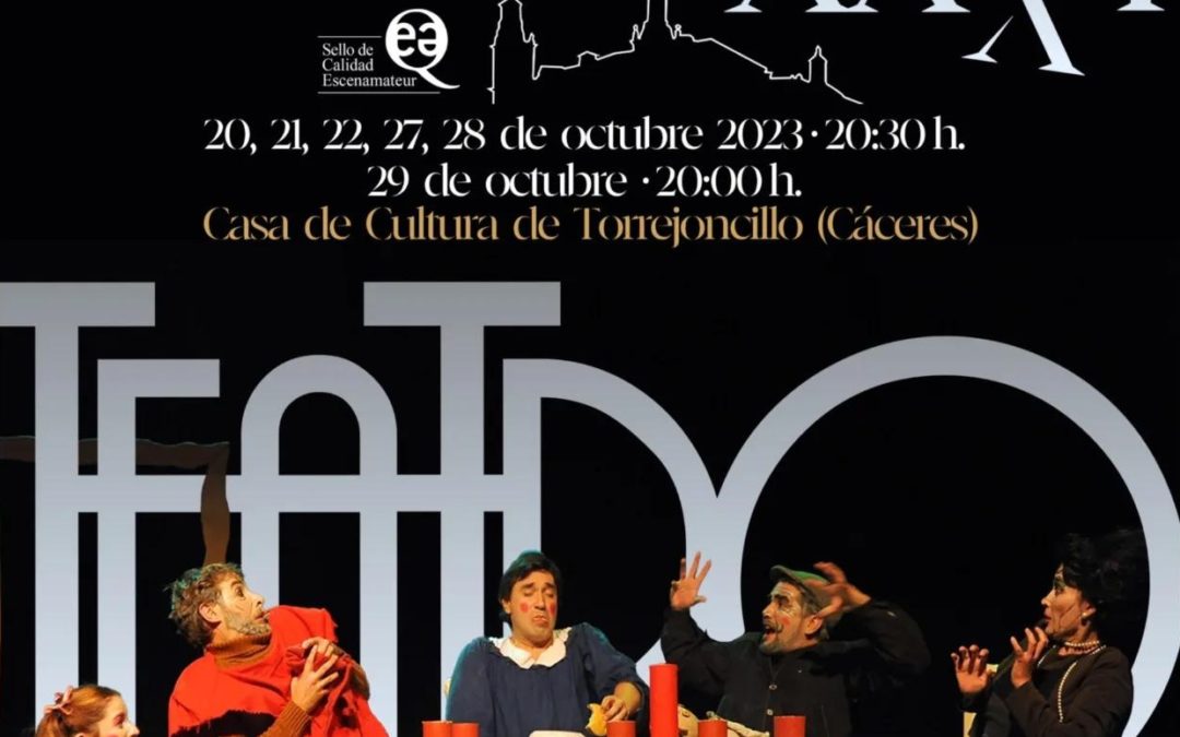 XXXI EDICIÓN DEL  CERTAMEN NACIONAL DE TEATRO AFICIONADO RAUL MORENO DE TORREJONCILLO