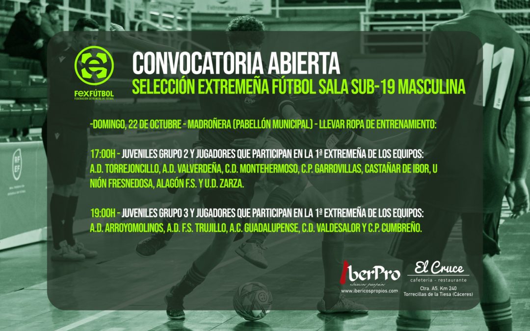 Los jugadores del AD Torrejoncillo ya pueden acceder a las convocatorias de la Selecciones Extremeñas
