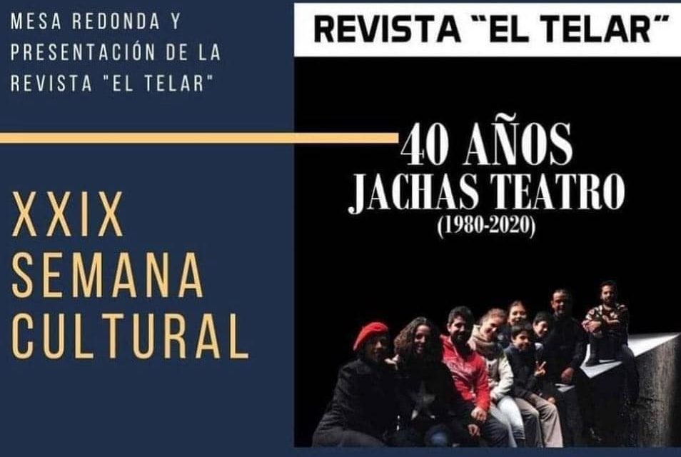 MESA REDONDA JACHAS Y PRESENTACIÓN DE LA REVISTA «EL TELAR»