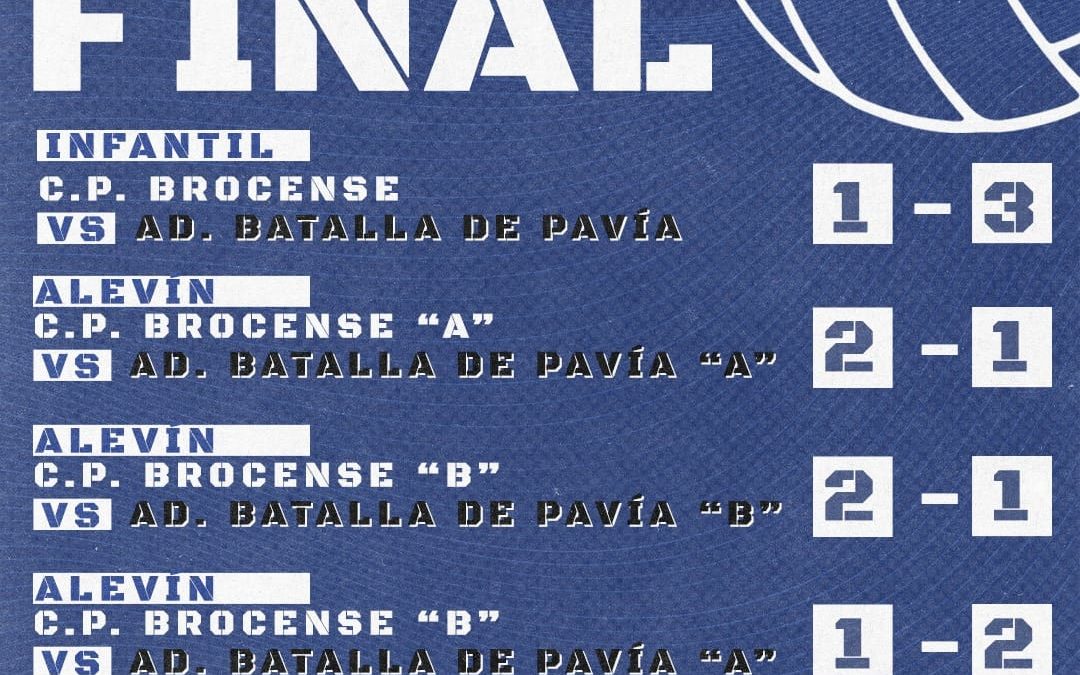 Resultados y próximos encuentros del AD Batalla e Pavía de Voley