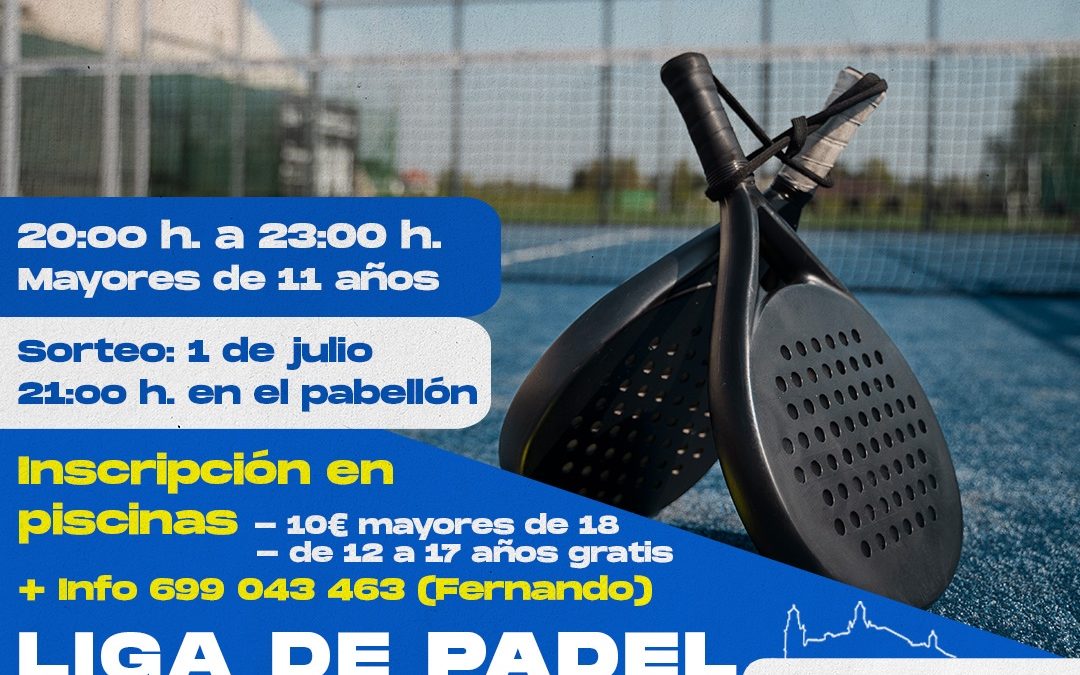 LIGA DE PÁDEL POR PAREJAS