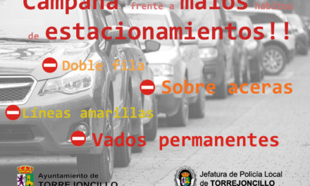 CAMPAÑA DE CONCIENCIACION FRENTE A MALOS HÁBITOS DE ESTACIONAMIENTO