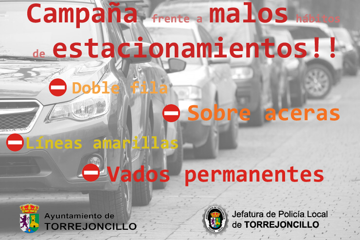 CAMPAÑA DE CONCIENCIACION FRENTE A MALOS HÁBITOS DE ESTACIONAMIENTO