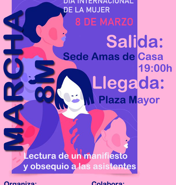 8M MARCHA DÍA INTERNACIONAL DE LA MUJER