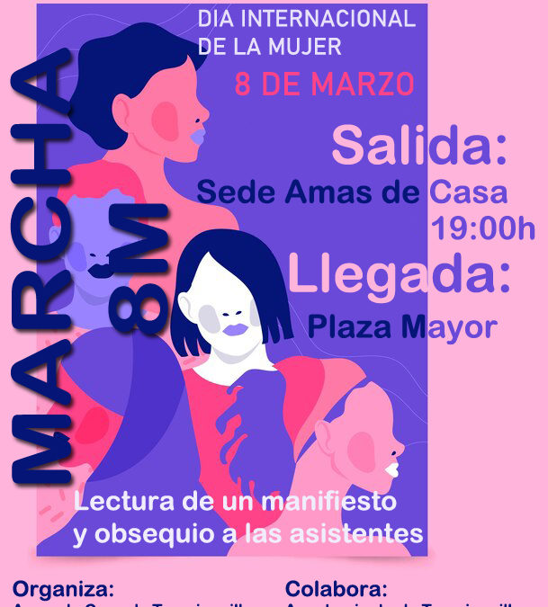 8M MARCHA DÍA INTERNACIONAL DE LA MUJER