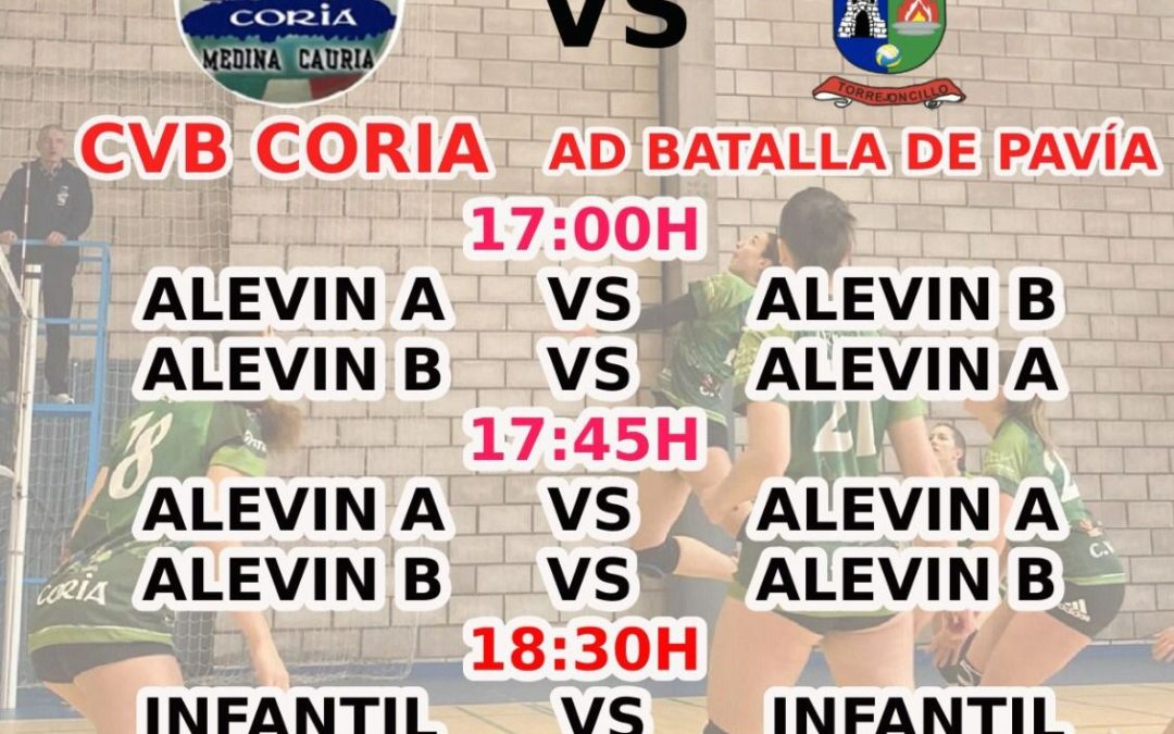 Partidos amistosos del AD Batalla de Pavía mañana contra nuestras amigas de Coria