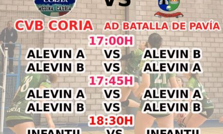 Partidos amistosos del AD Batalla de Pavía mañana contra nuestras amigas de Coria