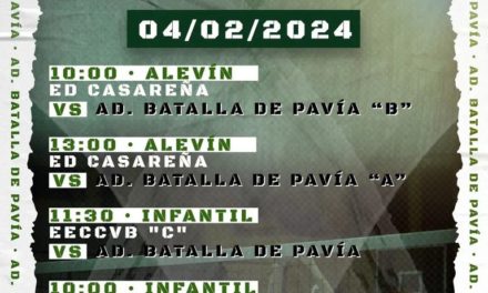 Próximos encuentros del AD Batalla de Pavia de Voley