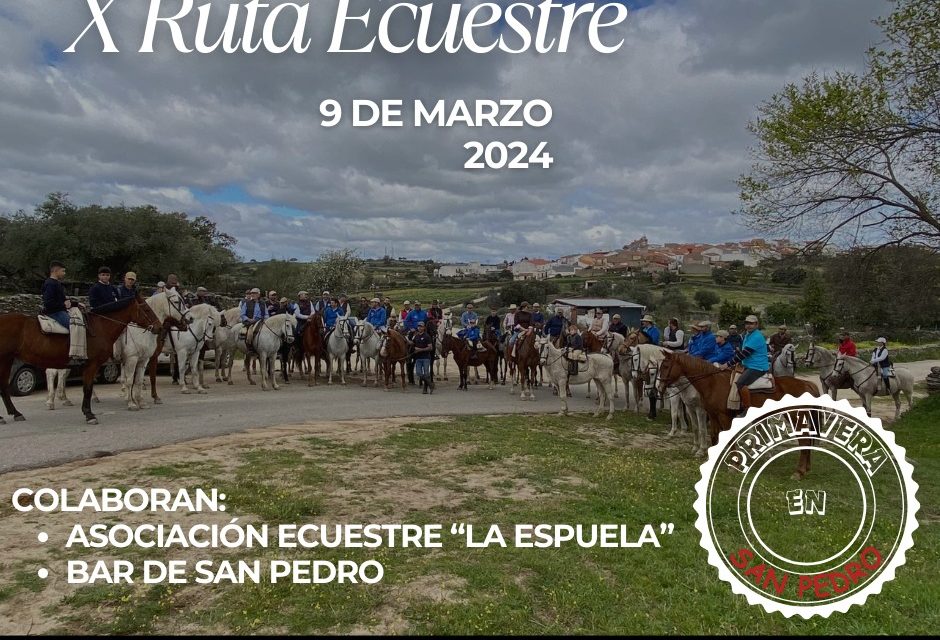 X Ruta Ecuestre Amigos de la Romería de San Pedro