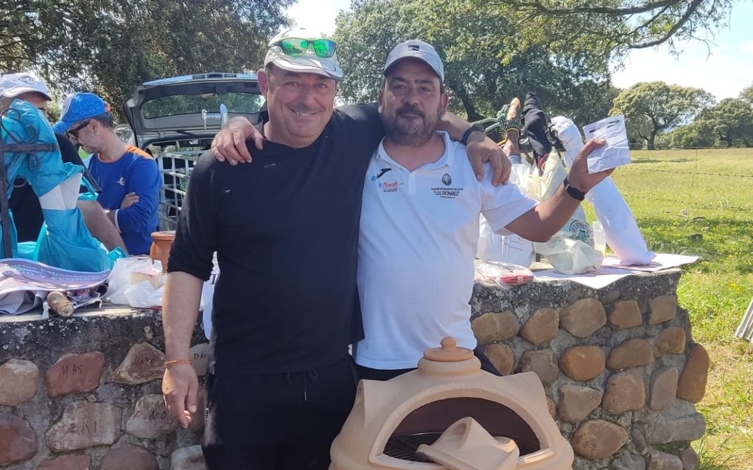 Cesar González ganador del Concurso de Pesca de la Romería