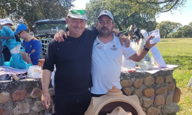 Cesar González ganador del Concurso de Pesca de la Romería