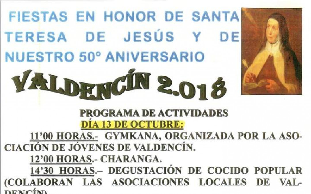 Santa Teresa de Jesús 2018