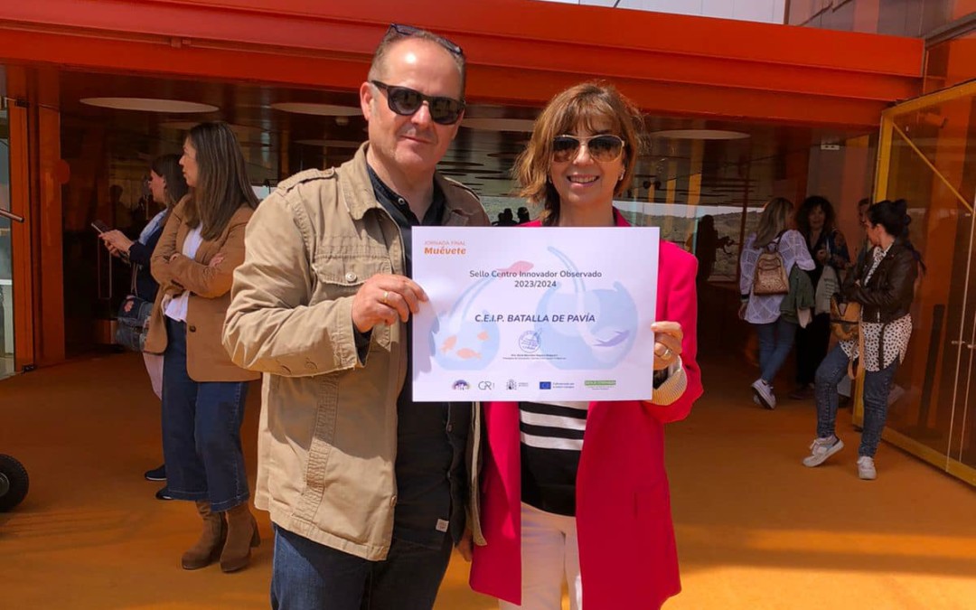 EL CEIP. BATALLA DE PAVÍA GALARDONADO CON EL SELLO DE BUENAS PRÁCTICAS COMO CENTRO DE INNOVACIÓN OBSERVADO 2024