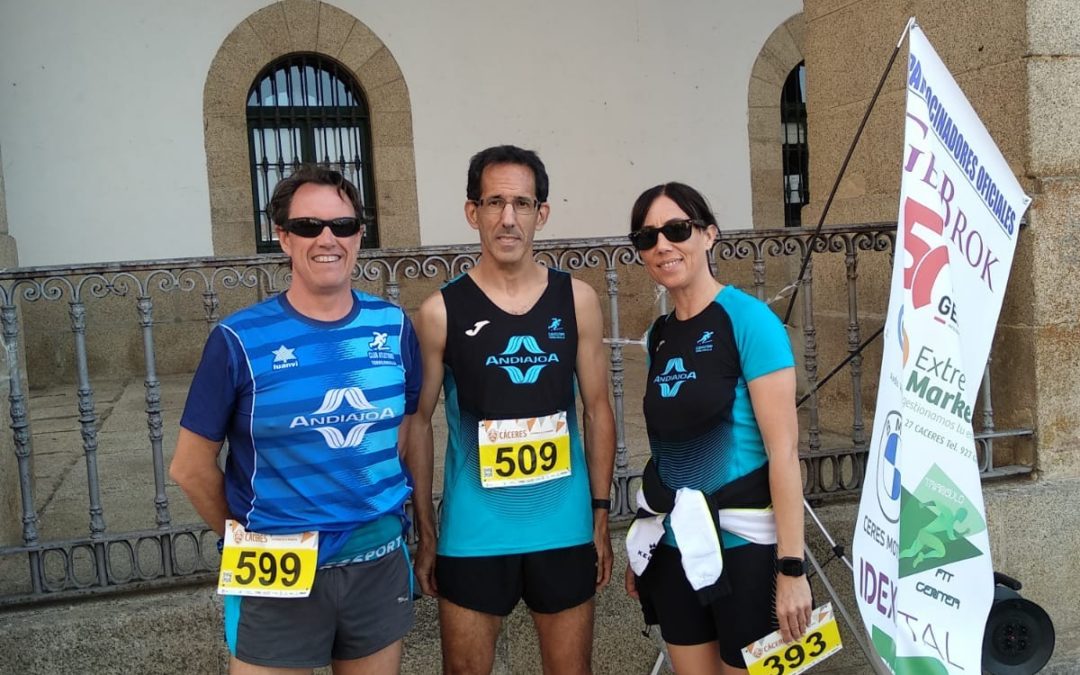 El Club Atletismo Andiajoa Torrejoncillo sigue recorriendo los fines de semana la región cosechando éxitos