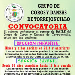 ¿Quieres pertenecer al Grupo de Coros y Danzas de Torrejoncillo?