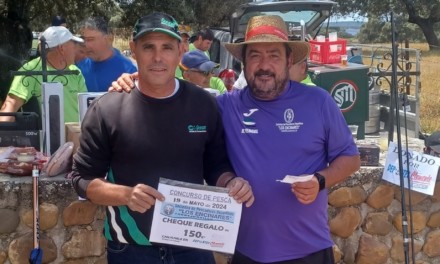59 participantes en el III Concurso de Pesca de la Sociedad de Pescadores Los Encinares