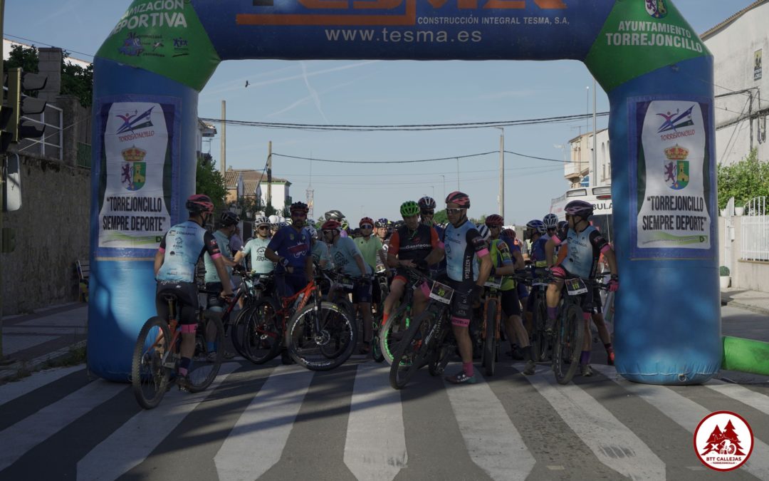 Un total de 112 participantes este domingo pasado para disputar de la BTT Callejas de Torrejoncillo 2024