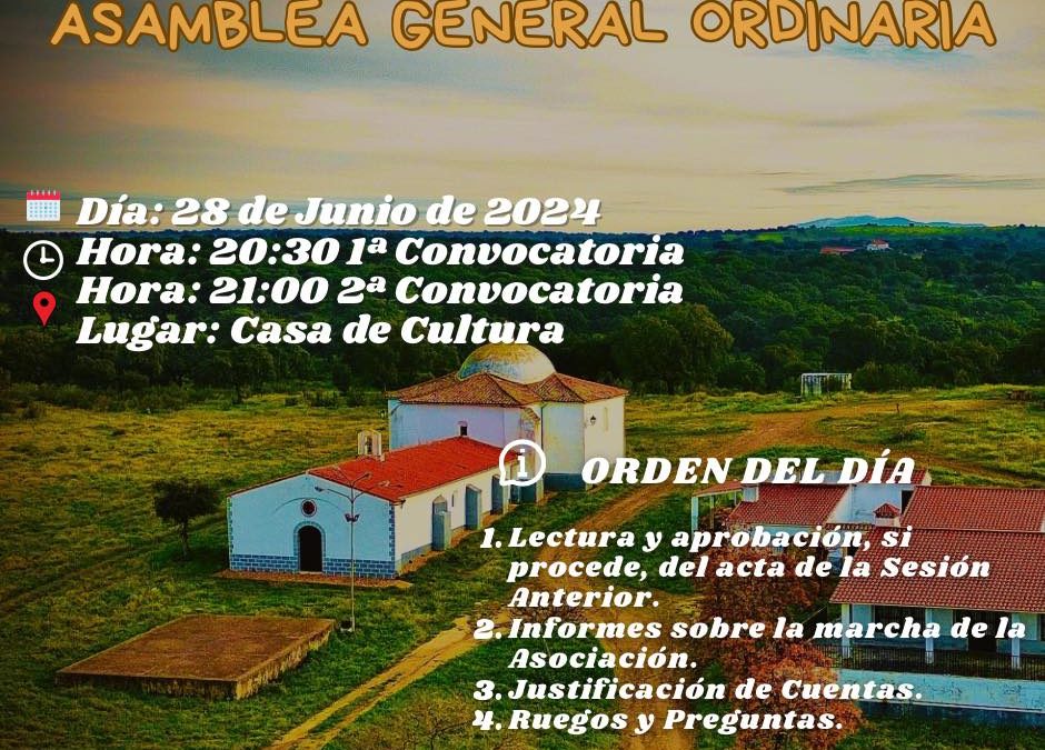 ASAMBLEA GENERAL ORDINARIA