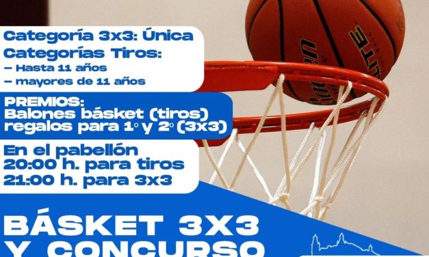 BÁSKET 3X3 Y CONCURSO DE TIROS LIBRES