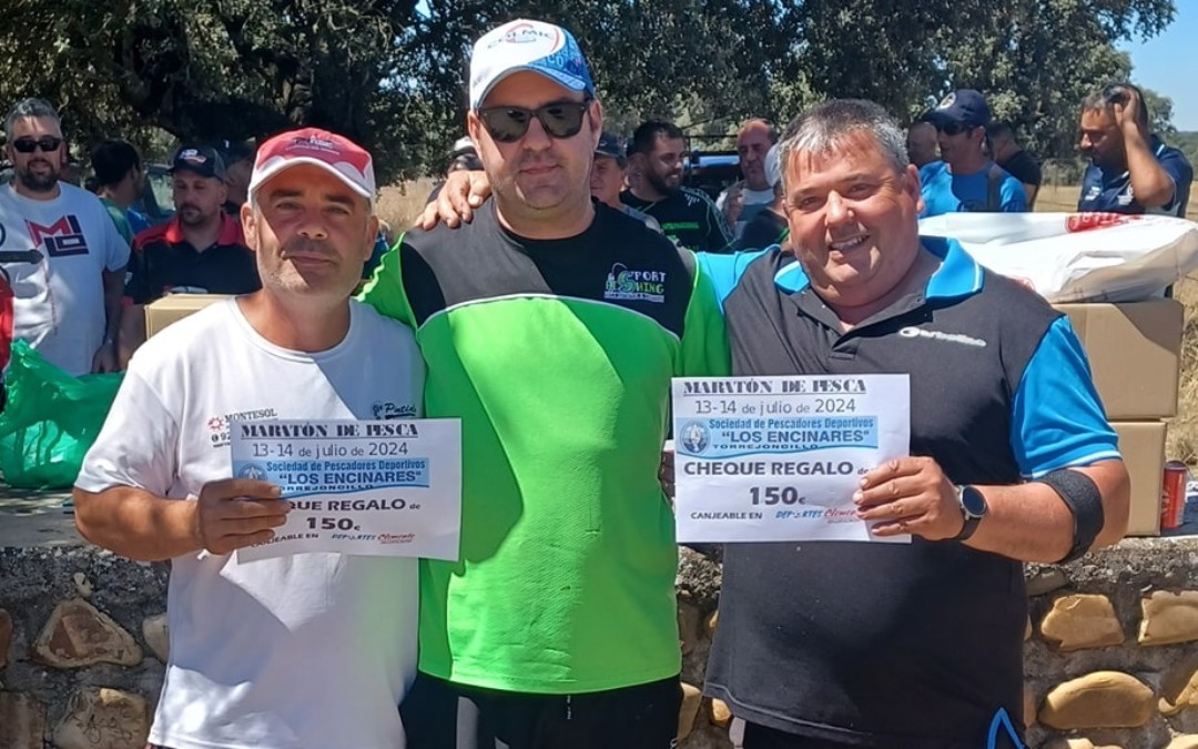 29 parejas participan en el Concurso de Pesca del pasado fin de semana