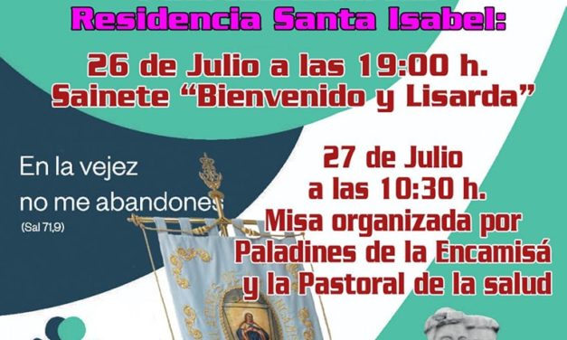 IV JORNADA MUNDIAL DE LOS ABUELOS Y DE LOS MAYORES.