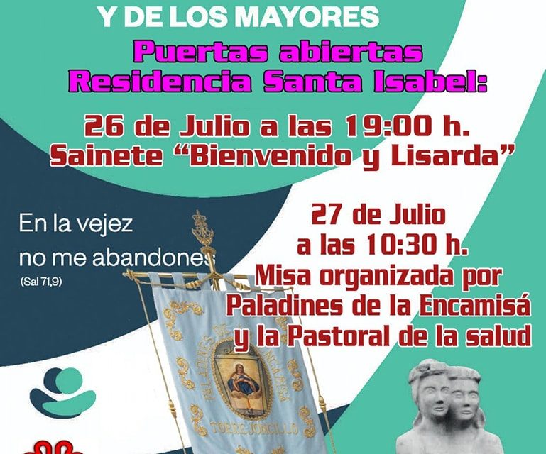 IV JORNADA MUNDIAL DE LOS ABUELOS Y DE LOS MAYORES.