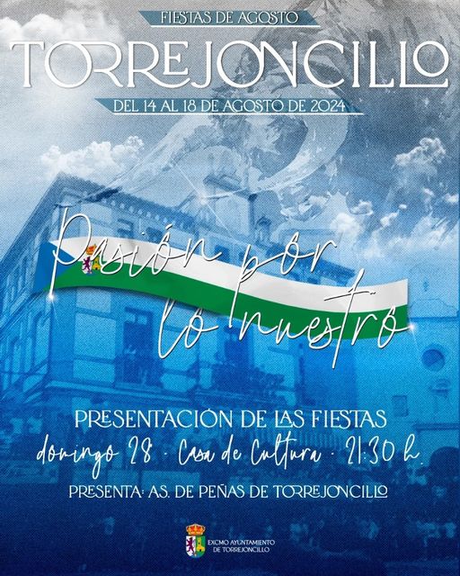 PRESENTACIÓN FIESTAS DE AGOSTO TORREJONCILLO 2024