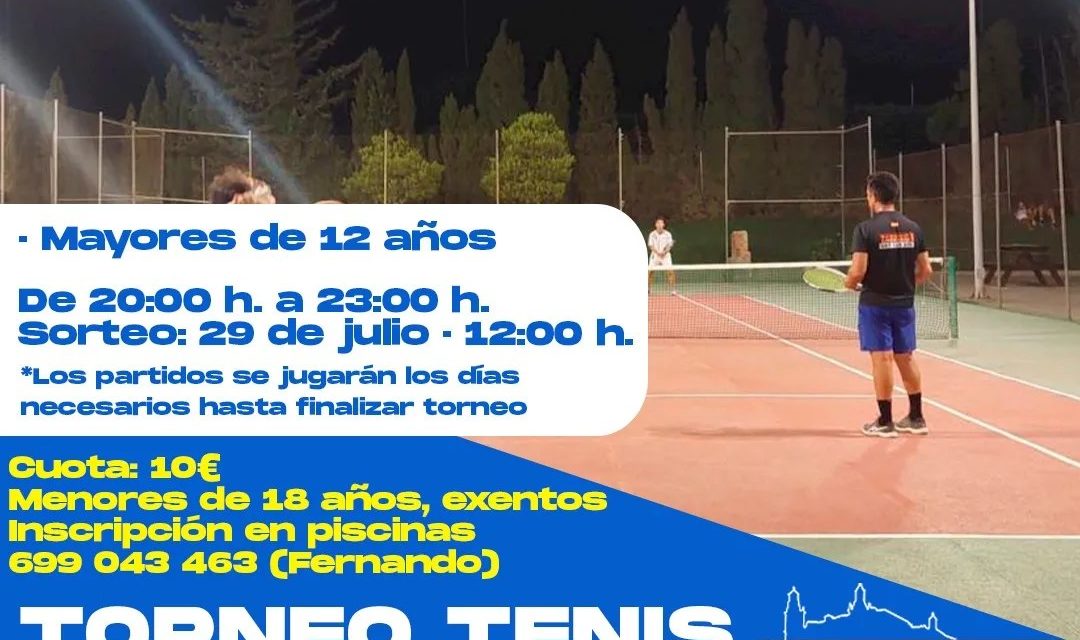 TORNEO DE TENIS POR PAREJAS