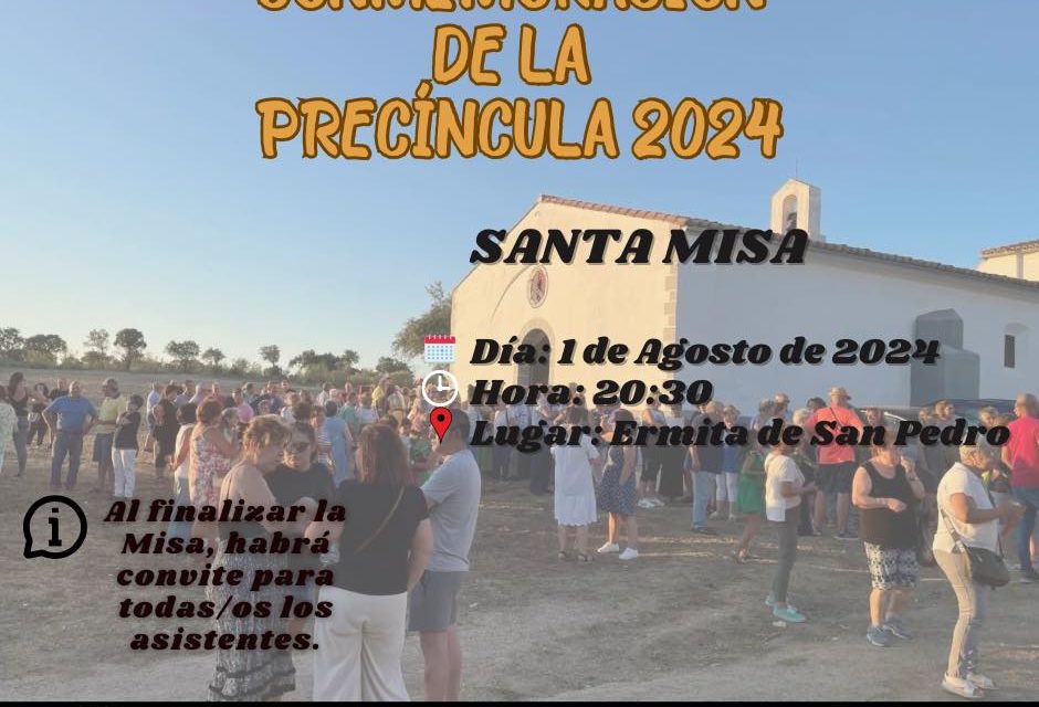 CONMEMORACIÓN DE LA PRECÍNCULA 2024