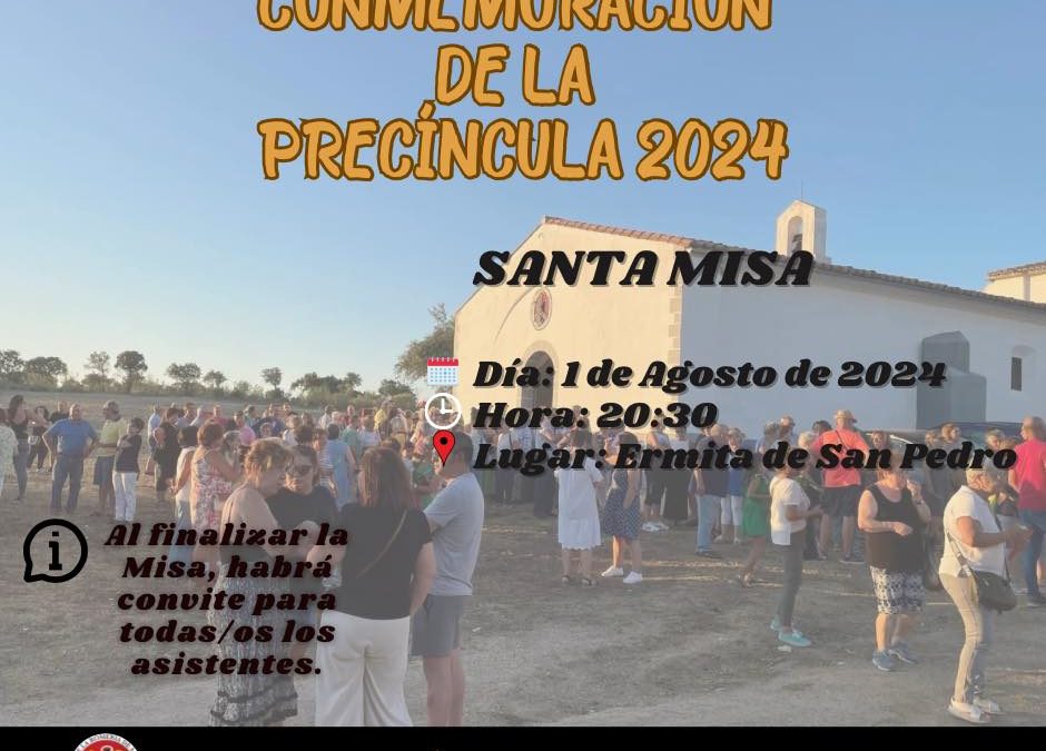 CONMEMORACIÓN DE LA PRECÍNCULA 2024