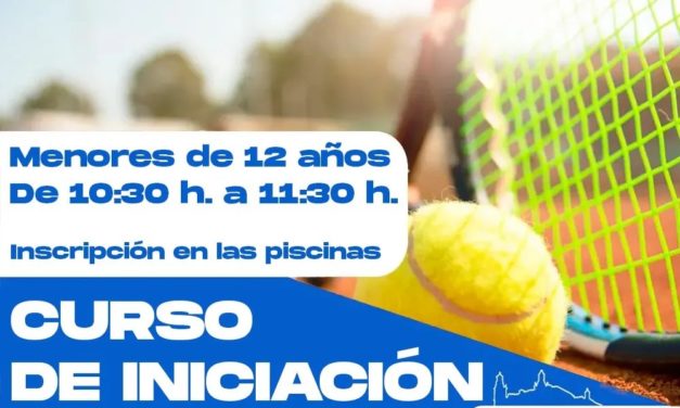 CURSO DE INICIACIÓN AL TENIS