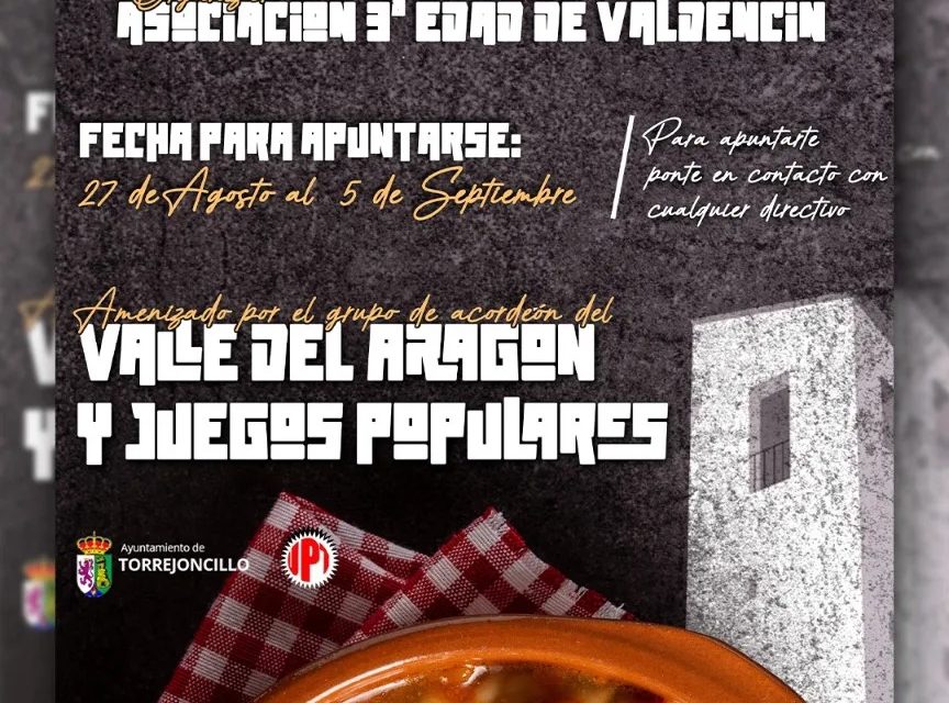 COCIDO POPULAR EN VALDENCÍN